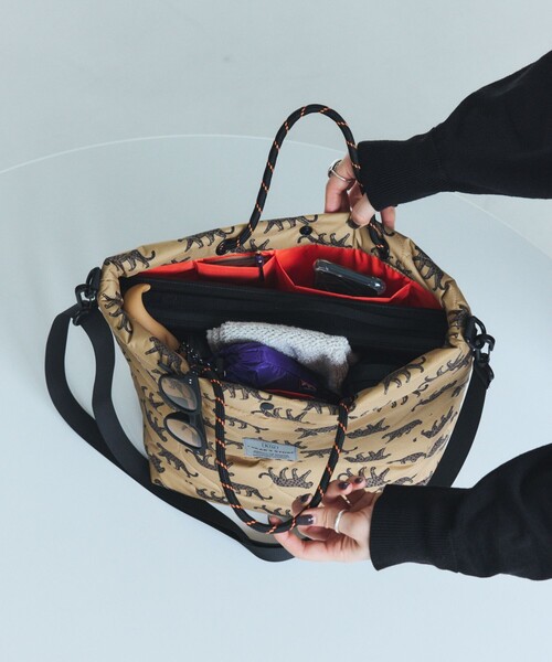 「KiU」 2WAYバッグ ONE SIZE ダークグレー レディース_画像4