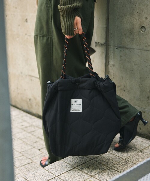 「KiU」 2WAYバッグ ONE SIZE ダークグレー レディース_画像8