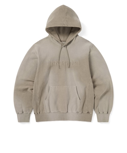 thisisneverthat（ディスイズネバーザット） パーカー Overdyed