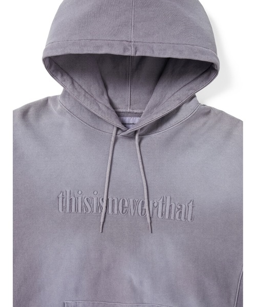 thisisneverthat（ディスイズネバーザット） パーカー Overdyed