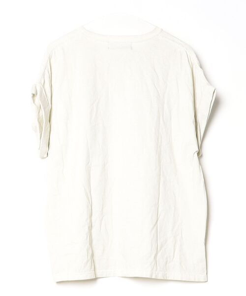 「ALDIES」 半袖Tシャツ LARGE アイボリー メンズ_画像2
