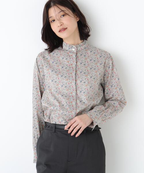 human woman（ヒューマンウーマン） ブラウス シャツ 「ウォッシャブル 