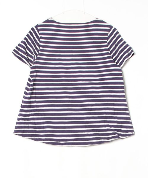 「ORCIVAL」 ボーダー柄半袖Tシャツ 1 ネイビー レディース_画像2