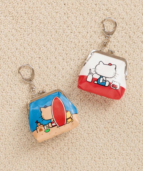 Me%（ミィパーセント） コインケース 「HELLO KITTY」がまぐちキー