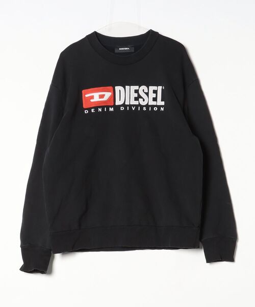 DIESEL（ディーゼル） スウェットカットソー - ブラック メンズ 
