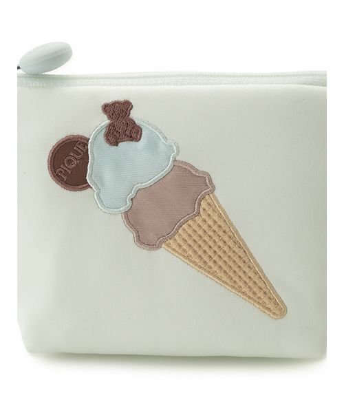gelato pique（ジェラートピケ） ポーチ アイスモチーフミニポーチ