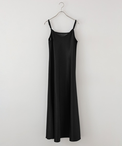 「J by blue」 キャミソールワンピース MEDIUM ブラウン レディース_画像3