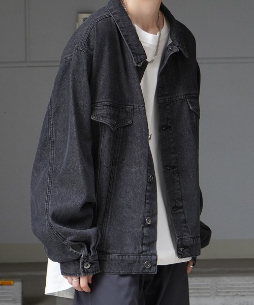 「Confirm」 デニムジャケット X-LARGE ブルー メンズ_画像5