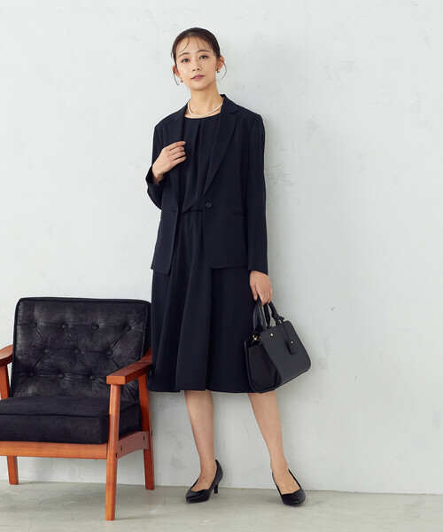 「COMME CA ISM」 テーラードジャケット LARGE グレー レディースの画像