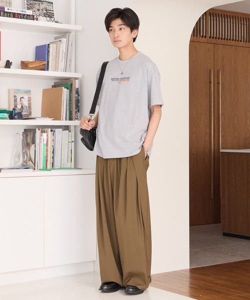 PBLIM tシャツ 半袖 「UNISEX」カフェメニューT バックプリント / 刺繍