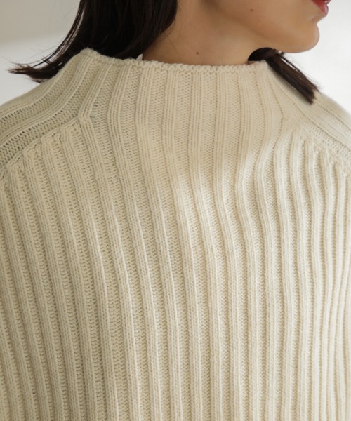 「mici」 ノースリーブニット ONE SIZE グリーン レディース_画像9