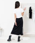 tシャツ レースアップドッキング半袖Tシャツ ...の詳細画像5