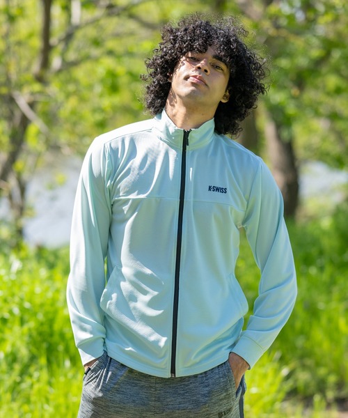 ジャケット・アウター K K-SWISS（ケースイス） コート ジャケット 「K-SWISS/ケースイス」無地