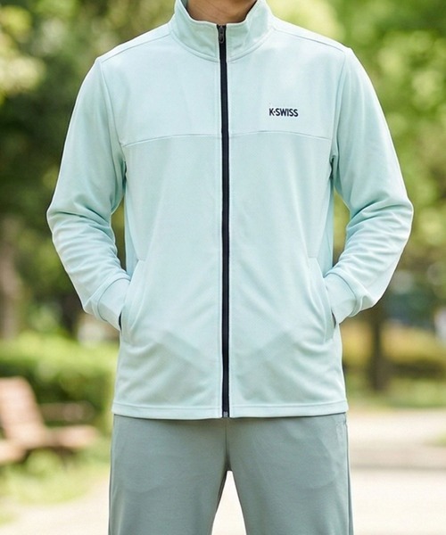 K-SWISS（ケースイス） コート ジャケット 「K-SWISS/ケースイス」無地