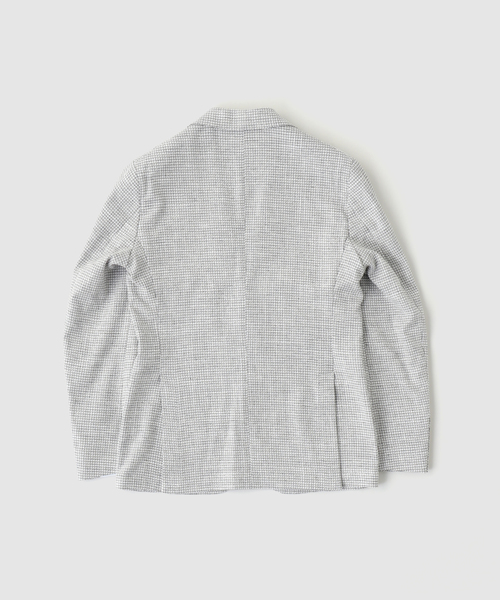 ジャケット テーラードジャケット BRERAS (ブレラス)  Dobby Check JK メンズ レディースの画像
