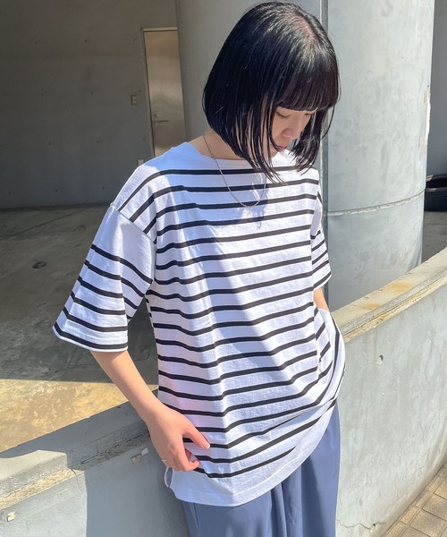 「MONT KEMMEL」 半袖Tシャツ 36 ブラック レディース_画像6