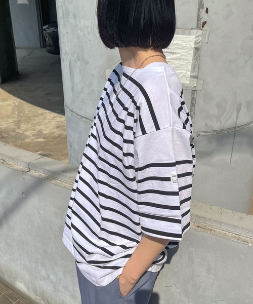 「MONT KEMMEL」 半袖Tシャツ 36 ブラック レディース_画像7