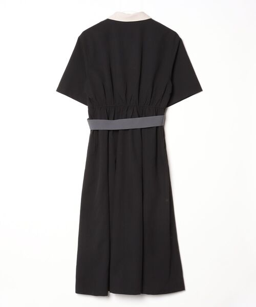 「179/WG」 半袖ワンピース MEDIUM ブラック レディース_画像2