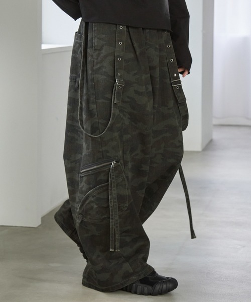 「Spielio」 カーゴパンツ M グリーン メンズ_画像6