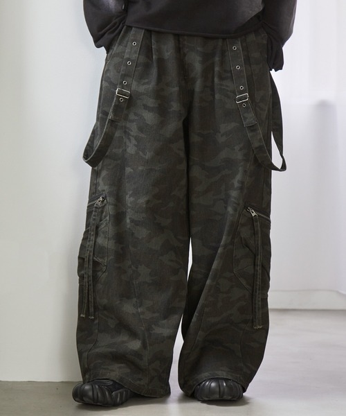 「Spielio」 カーゴパンツ M グリーン メンズ_画像8