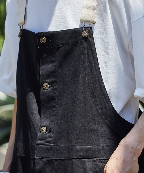 「FREAK'S STORE」 オーバーオール MEDIUM ダークインディゴブルー メンズ_画像6