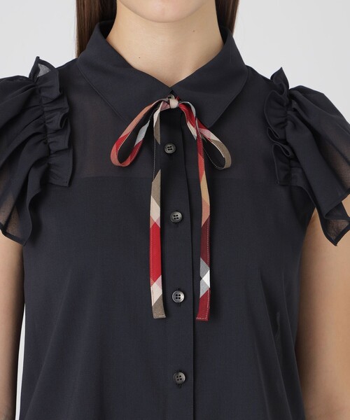 BLUE LABEL CRESTBRIDGE（ブルーレーベルクレストブリッジ） ブラウス 