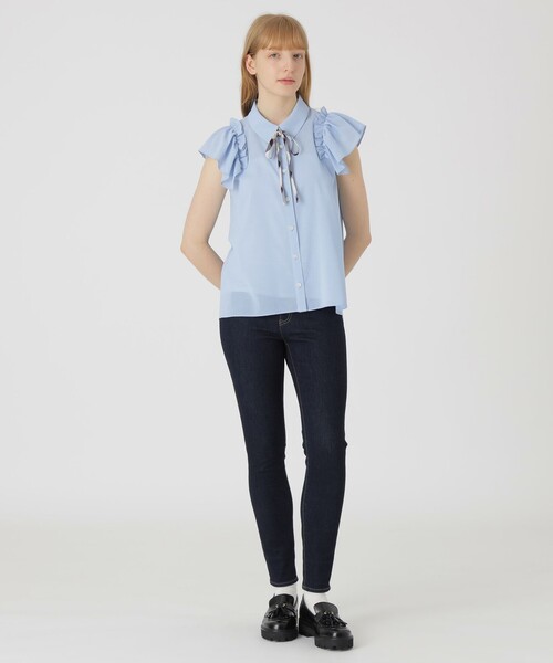 BLUE LABEL CRESTBRIDGE（ブルーレーベルクレストブリッジ） ブラウス