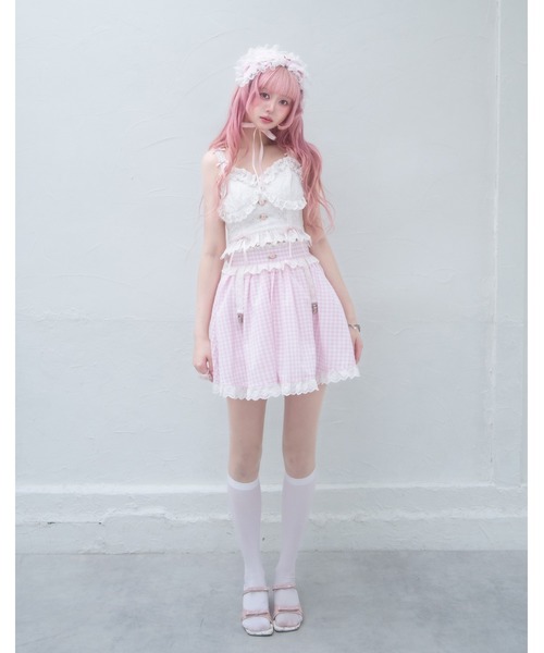 ワンピース gingham sailor setupの画像