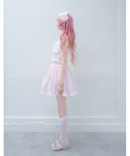 ワンピース gingham sailor setupの画像