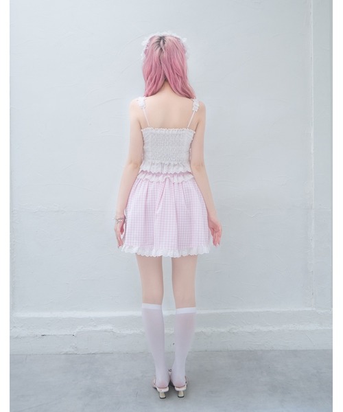 ワンピース gingham sailor setupの画像