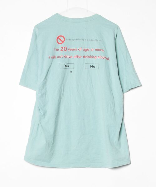 「DAIRIKU」 半袖Tシャツ L グリーン メンズ_画像2