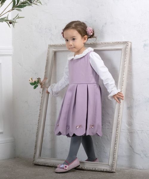 「panpantutu」 「KIDS」セットアップ 100cm ラベンダー キッズ_画像6
