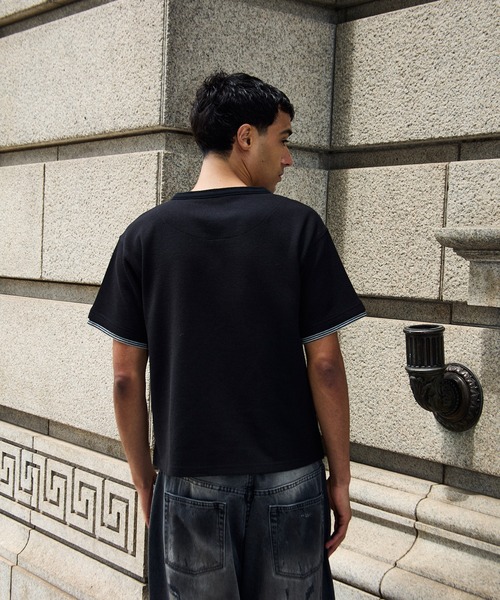 kutir（クティール） ヘンリーネック tシャツ HENLEY NECK THERMAL