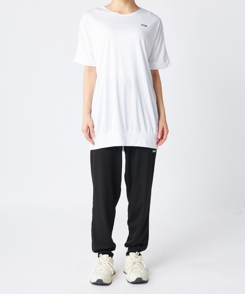 「FILA」 セットアップ MEDIUM ダークパープル レディース_画像2