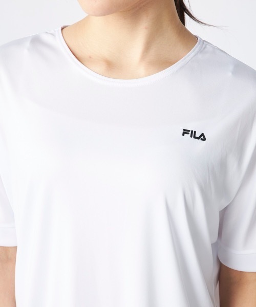 「FILA」 セットアップ MEDIUM ダークパープル レディース_画像5