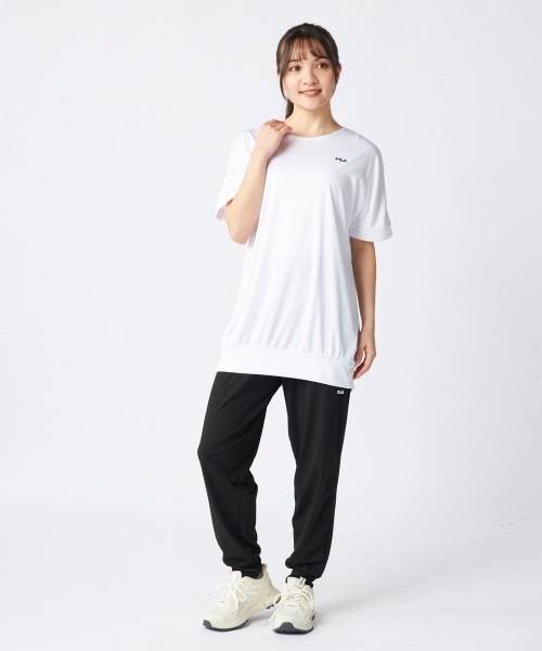 「FILA」 セットアップ MEDIUM ダークパープル レディース_画像9