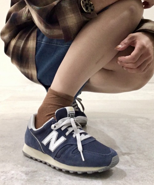 New Balance（ニューバランス） ローカットスニーカー 24.0cm ネイビー