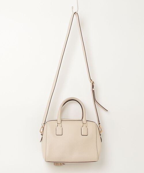 Tory Burch ベージュ レザー ハンドバッグ TORY BURCH（トリーバーチ） ハンドバッグ - ベージュ レディース
