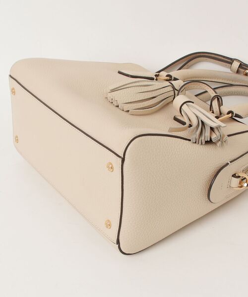 Tory Burch ベージュ レザー ハンドバッグ TORY BURCH（トリーバーチ） ハンドバッグ - ベージュ レディース