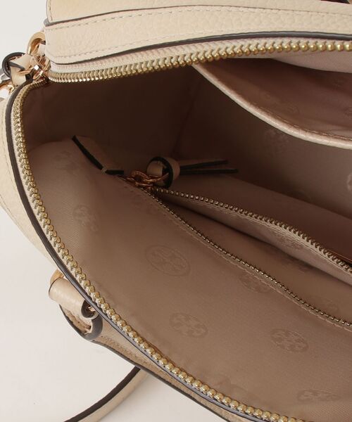 Tory Burch ベージュ レザー ハンドバッグ TORY BURCH（トリーバーチ） ハンドバッグ - ベージュ レディース