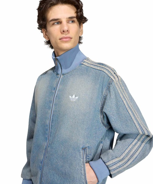 adidas（アディダス） デニムジャケット gジャン adidas FIREBIRD