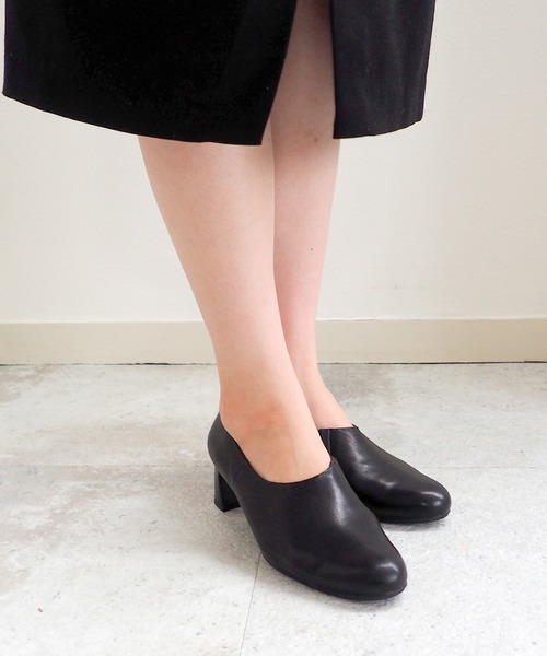「cava cava」 シューズ 24.5cm ブラック レディース_画像8