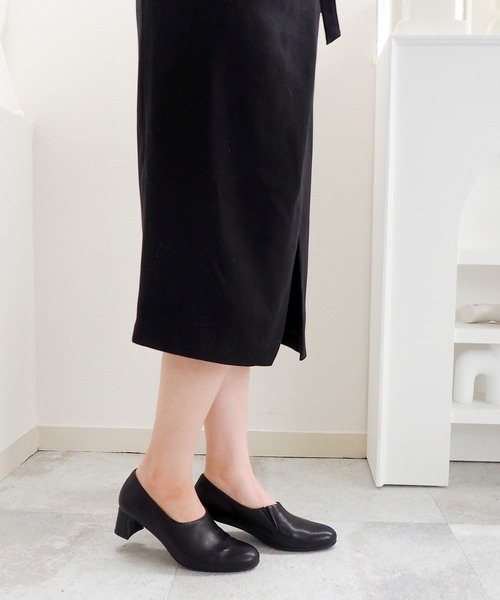 「cava cava」 シューズ 24.5cm ブラック レディース_画像9