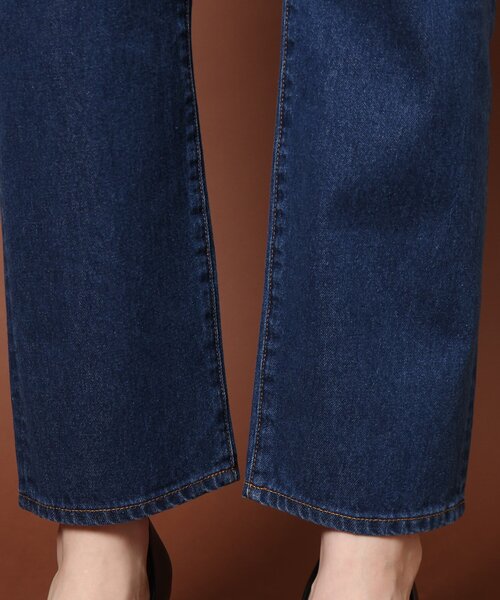 「DRESSTERIOR」 デニムパンツ 38 ネイビー レディース_画像4