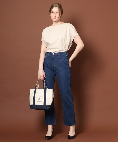 「DRESSTERIOR」 デニムパンツ 38 ネイビー レディース_画像5