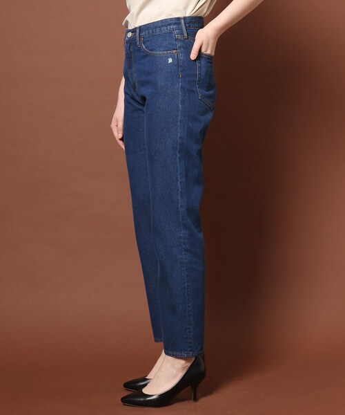 「DRESSTERIOR」 デニムパンツ 38 ネイビー レディース_画像6