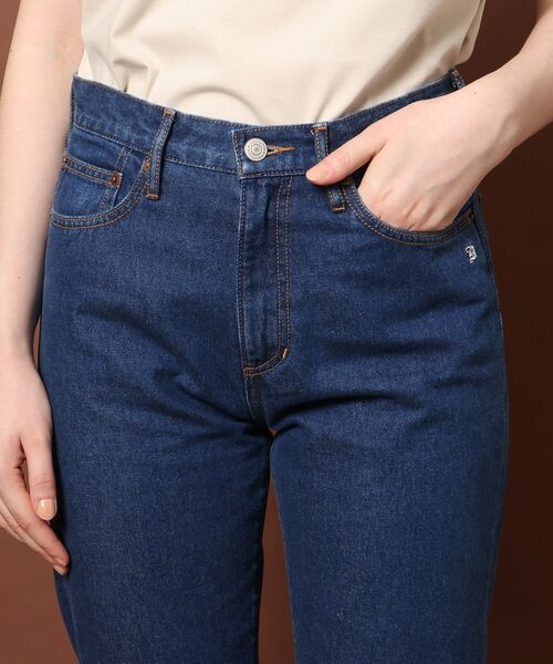 「DRESSTERIOR」 デニムパンツ 38 ネイビー レディース_画像9