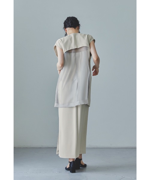 niana（ニアナ） コンビワンピース M ブルー レディース : ZOZOTOWN