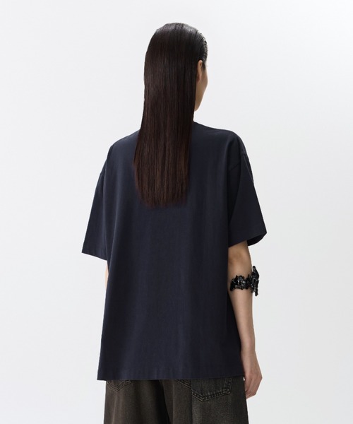 「JNBY」 半袖Tシャツ 38 ダークグレー レディース_画像5