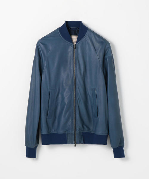 ジャケット ブルゾン DENIM×TOMORROWLAND ラムレザー ミリタリーブルゾン ファッション メンズファッション A7194957350(46200円)